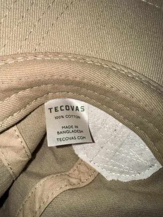 Tecovas Khaki Cap with Yellow-Trim Patch - Picture 6 of 8